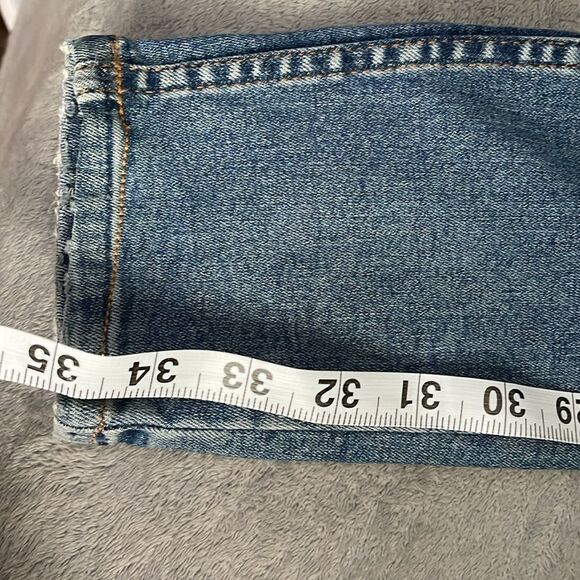 TopShop Motto Jamie Embroidered Skinny Denim Jeans - Picture 7 of 7